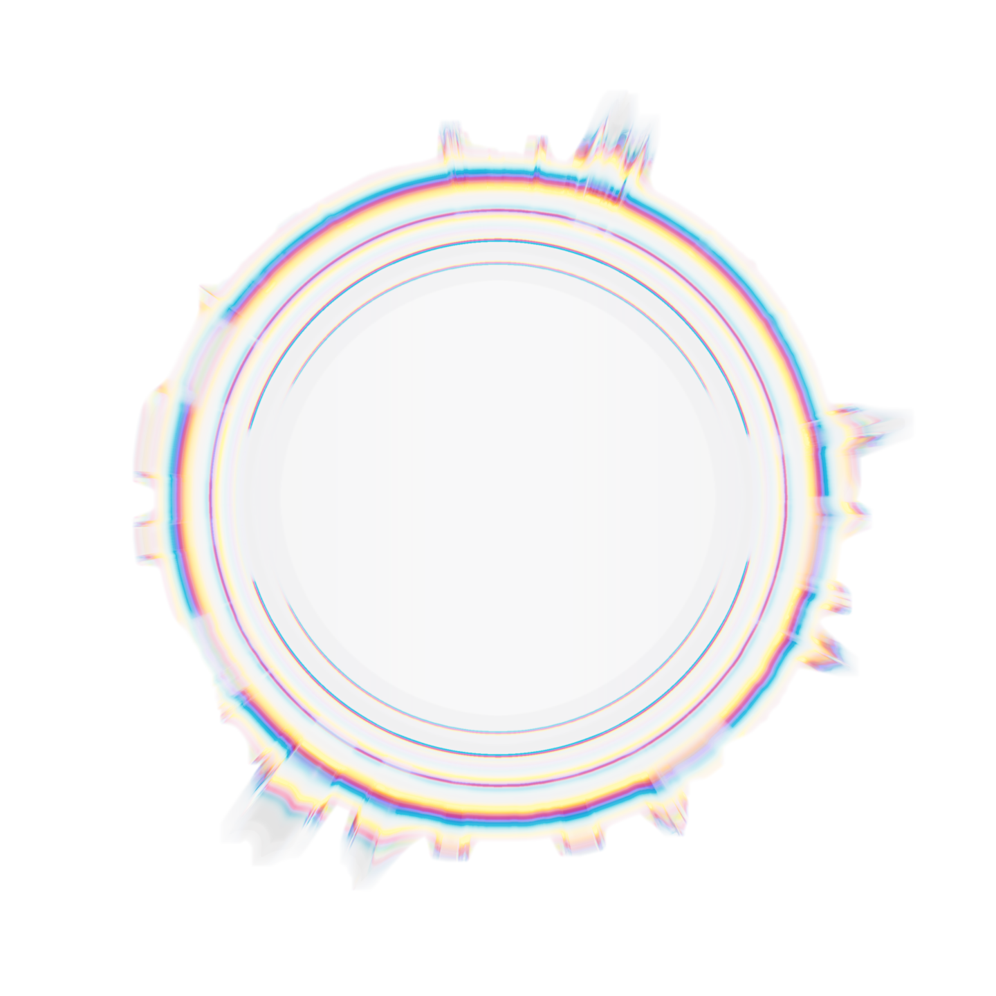 圆形音浪涟漪；位于中央的文字显示：智能噪音控制。非天籁，不入耳。